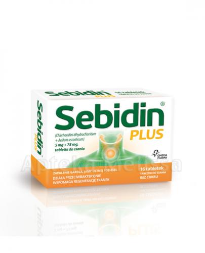  SEBIDIN PLUS - 16 szt. - Apteka internetowa Melissa  