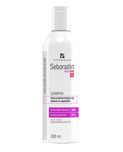 SEBORADIN NIGER Szampon do włosów przetłuszczających się, skłonnych do wypadania - 200 ml - cena, opinie, właściwości - Drogeria Melissa