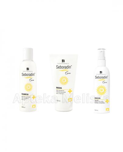  SEBORADIN SUN Zestaw Ochrona włosów i koloru przed promieniowaniem UV: szampon - 200 ml + maska - 150 ml + mgiełka - 100 ml - Apteka internetowa Melissa  