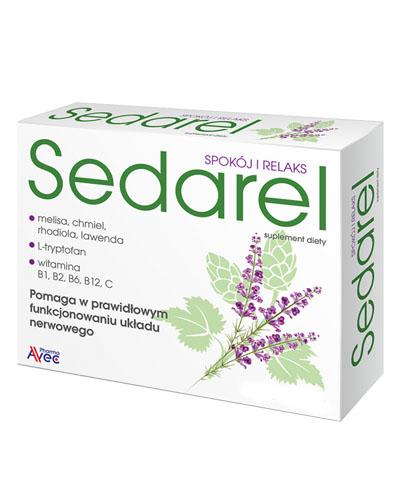 Sedarel 0,5 g - 20 tabl. Na układ nerwowy - Apteka internetowa Melissa