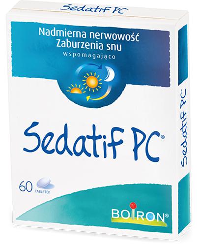  SEDATIF PC - 60 tabl. - zaburzenia lękowe - cena, opinie, wskazania - Apteka internetowa Melissa  