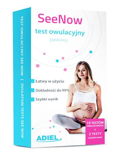  SEENOW Test owulacyjny paskowy - 10 sztuk + 2 testy ciążowe - cena, opinie, stosowanie - Apteka internetowa Melissa  