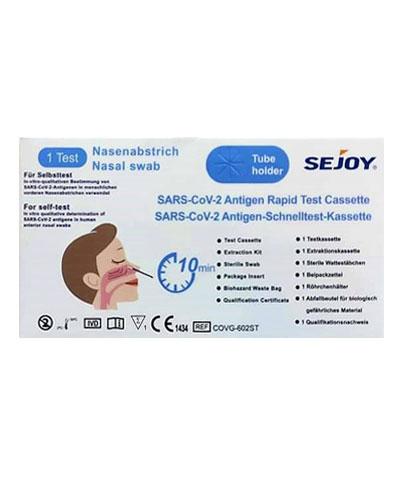  Sejoy Test antygenowy do samokontroli SARS-CoV-2, 1 szt., cena, opinie, stosowanie - Apteka internetowa Melissa  