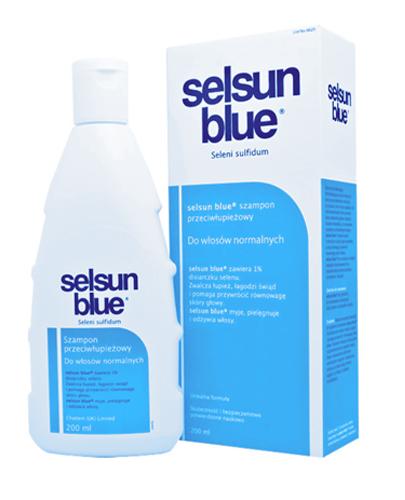  SELSUN BLUE Szampon Przeciwłupieżowy do włosów normalnych - 200 ml - Apteka internetowa Melissa  