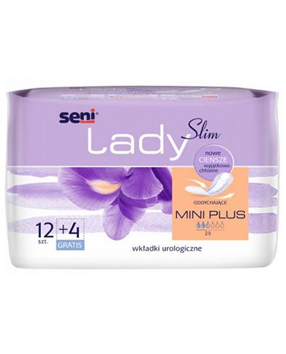  Seni Lady Slim Mini Plus Wkładki urologiczne,12 sztuk + 4 sztuk - Apteka internetowa Melissa  