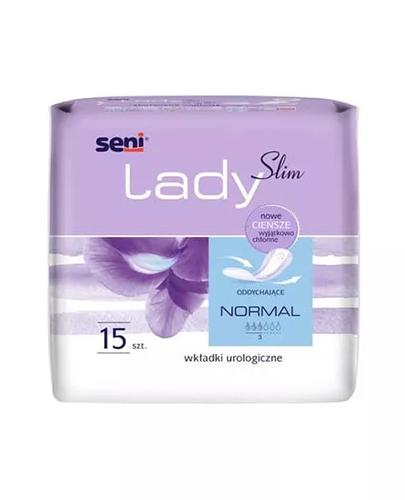 SENI LADY Slim Normal Wkładki urologiczne, 15 sztuk