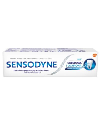 SENSODYNE ODBUDOWA I OCHRONA Pasta na nadwrażliwość - 75 ml - Apteka internetowa Melissa