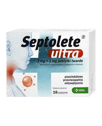  SEPTOLETE ULTRA, 16 pastylek - Apteka internetowa Melissa  