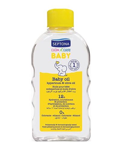  Septona Baby, Oliwka dla niemowląt, 200 ml + Septona Baby Chamomile Chusteczki nawilżane, 12 szt. - Apteka internetowa Melissa  