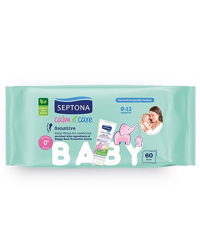  Septona Baby Sensitive Chusteczki nawilżane dla dzieci i niemowląt, 60 szt., cena, opinie, właściwości - Apteka internetowa Melissa  