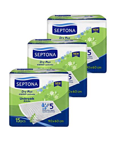  Septona Dry Plus Podkład zapachowy 90 x 60, 3 x 15 sztuk - Apteka internetowa Melissa  