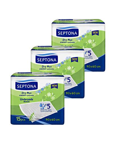  Septona Dry Plus Underpads Podkłady 90 x 60, 3 x 15 sztuk - Apteka internetowa Melissa  