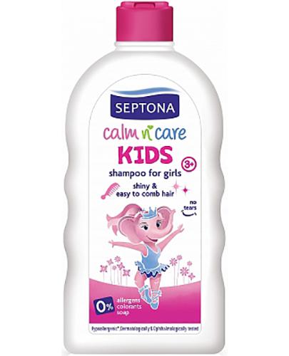  Septona Kids Szampon dla dziewczynek, 500 ml + Septona Baby Chamomile Chusteczki nawilżane, 12 szt. - Apteka internetowa Melissa  