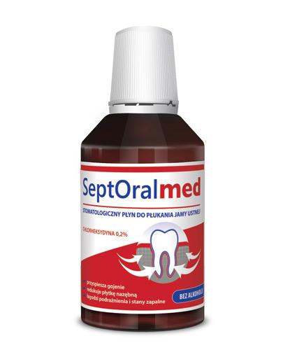  SeptOral Med Płyn stomatologiczny do płukania jamy ustnej, 300 ml - cena, opinie, wskazania  - Apteka internetowa Melissa  