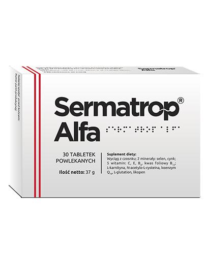  SERMATROP ALFA, 30 tabletek powlekanych  - Apteka internetowa Melissa  