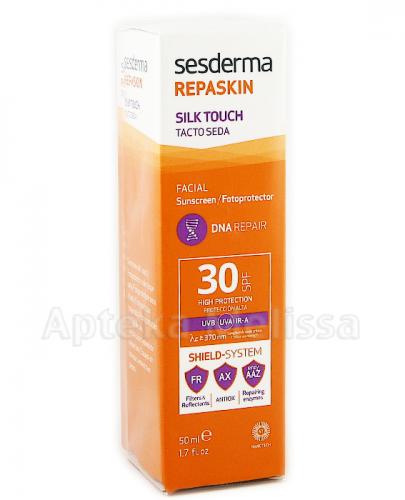 SESDERMA REPASKIN SILK TOUCH Emulsja przeciwsłoneczna do twarzy SPF 30 - 50 ml - Apteka internetowa Melissa
