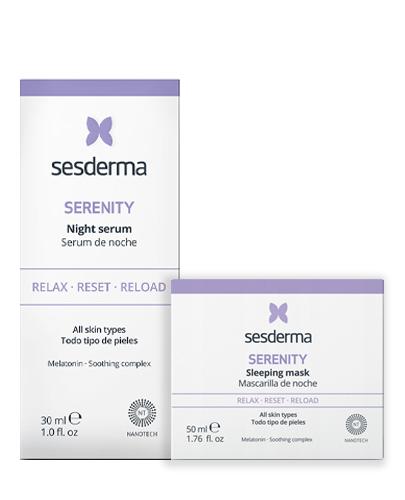  Sesderma Serenity Serum liposomowe, 30 ml + Sesderma Serenity Maska, 50 ml - Apteka internetowa Melissa  