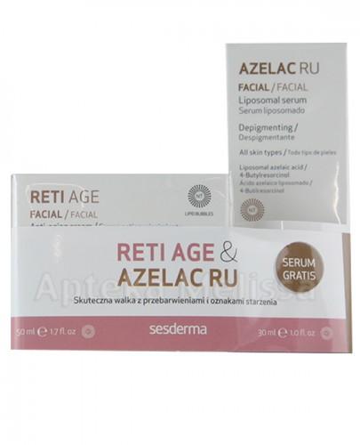 SESDERMA RETI AGE Krem - 50 ml + SESDERMA AZELAC RU Serum - 30 ml - Apteka internetowa Melissa