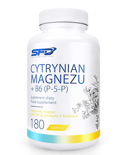  SFD Cytrynian magnezu + B6 (P-5-P), 180 tabletek - Apteka internetowa Melissa  