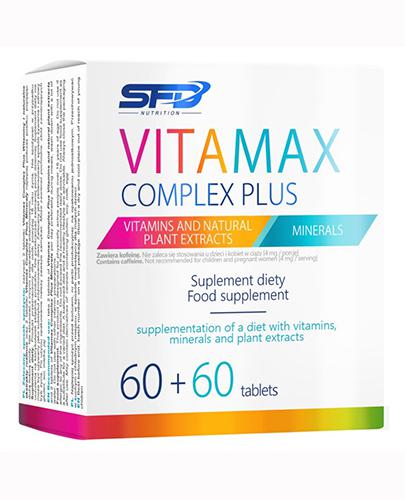  SFD Vitamax Complex Plus witaminy i minerały, 60 tabletek + 60 tabletek - Apteka internetowa Melissa  