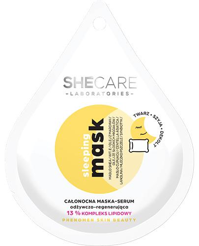  SHECARE SLEEPING MASK Całonocna maska-serum silnie odżywczo-regenerująca, 10 ml - Apteka internetowa Melissa  