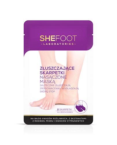 SheFoot Złuszczające skarpetki nasączone maską, 1 para