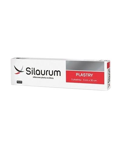 SILAURUM Silikonowe plastry na blizny 5x30 cm - 5...