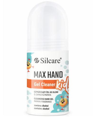  Silcare Max Hand Oczyszczający żel do dłoni dla dzieci o zapachu papaya - 60 ml - cena, opinie, właściwości - Apteka internetowa Melissa  