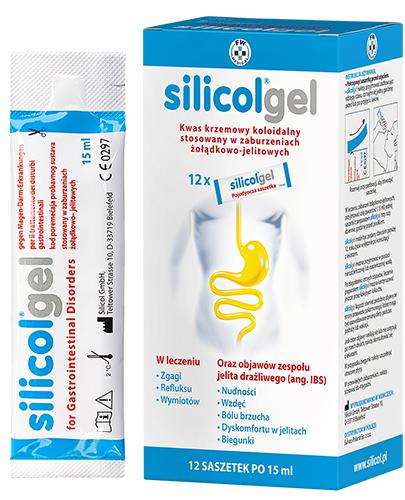 Silicolgel saszetki, 12 x 15 ml, cena, opinia, skład - Apteka internetowa Melissa