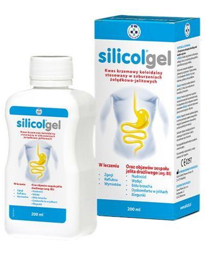 Silicolgel Żel do leczenia zaburzeń żołądkowo-jelitowych - 200 ml - cena, opinie, dawkowanie - Apteka internetowa Melissa