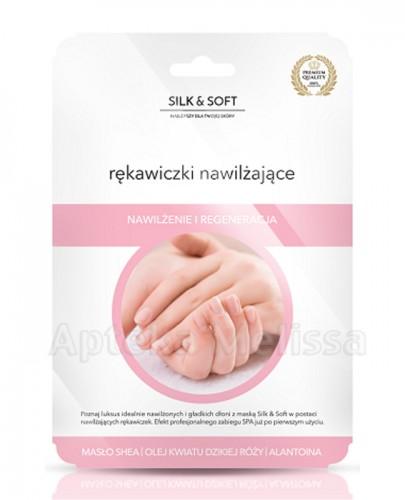 SILK&SOFT Rękawiczki nawilżające - 1 para - Apteka internetowa Melissa
