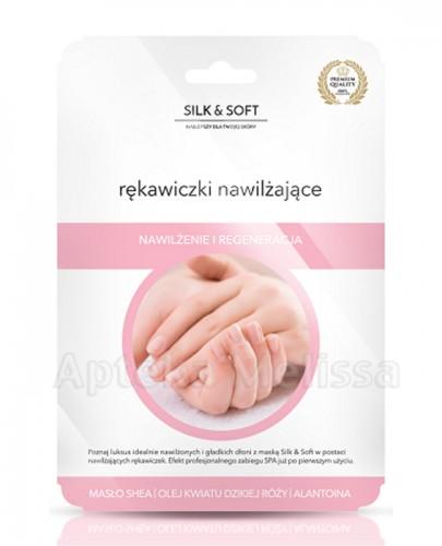  SILK&SOFT Rękawiczki nawilżająco-regenerujące - 1 para - Apteka internetowa Melissa  