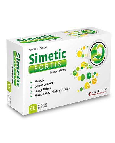 Simetic Fortis 80 mg, 60 kaps. - Apteka internetowa Melissa