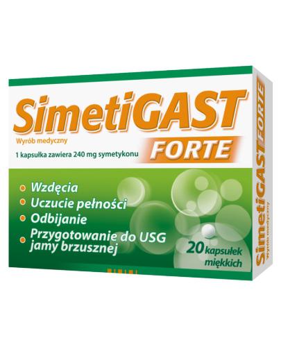  SimetiGAST FORTE 240 mg - 20 kaps. - Apteka internetowa Melissa  