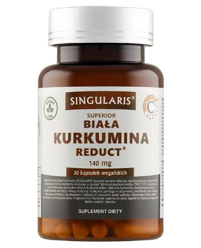  Singularis Biała kurkumina reduct 140 mg, 30 kapsułek wegańskich - Apteka internetowa Melissa  