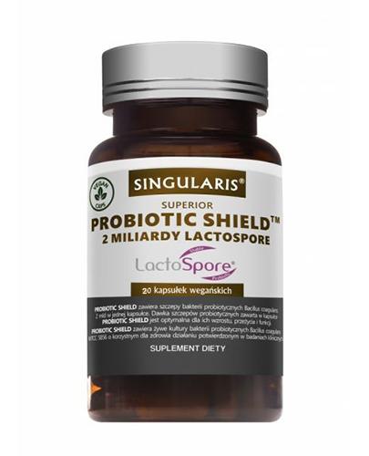  Singularis Probiotic Shield 2 miliardy Lactospore, 20 kapsułek wegańskich - Apteka internetowa Melissa  