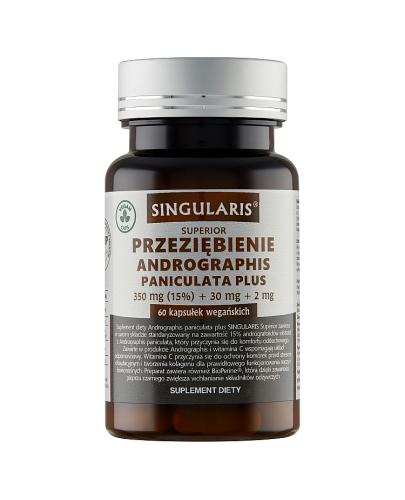 Singularis Przeziębienie Andrographis Paniculata, 60 kaps., cena, wskazania, składniki - Apteka internetowa Melissa