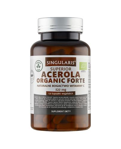  SINGULARIS SUPERIOR ACEROLA ORGANIC FORTE 520 mg - 120 kaps. - Apteka internetowa Melissa  