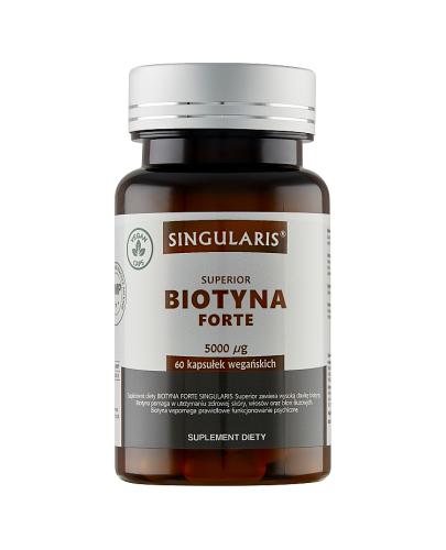  Singularis Superior Biotyna Forte 5000 μg, 60 kapsułek - Apteka internetowa Melissa  