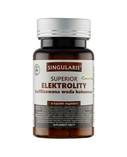 Singularis Superior Elektrolity Liofilizowana woda kokosowa - 30 kaps. - cena, opinie, właściwości