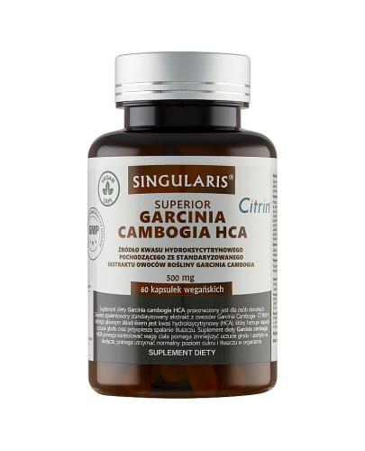  Singularis Superior Garcinia Cambogia HCA 500 mg - 60 kaps. - cena, opinie, właściwości - Apteka internetowa Melissa  