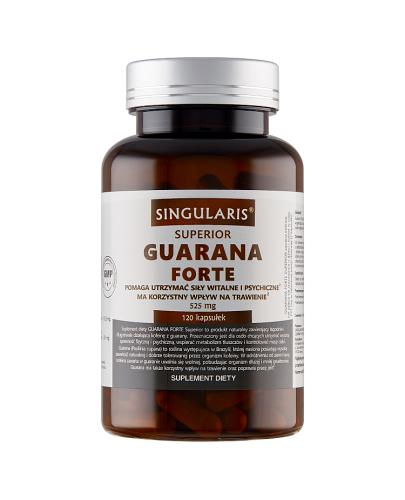  Singularis Superior Guarana Forte 525 mg - 120 kaps. - cena, opinie, właściwości - Apteka internetowa Melissa  