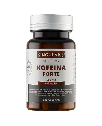  Singularis Superior Kofeina Forte 200 mg - 60 kaps. - cena, opinie, właściwości - Apteka internetowa Melissa  