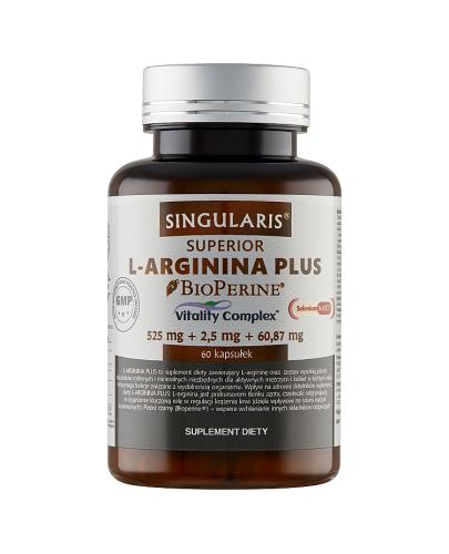  Singularis Superior L-Arginina Plus  - 60 kapsułęk - Apteka internetowa Melissa  