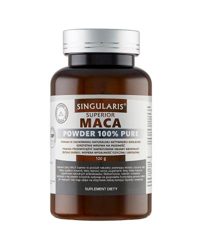  Singularis Superior Maca Powder 100% Pure - 100 g - cena, opinie, właściwości - Apteka internetowa Melissa  
