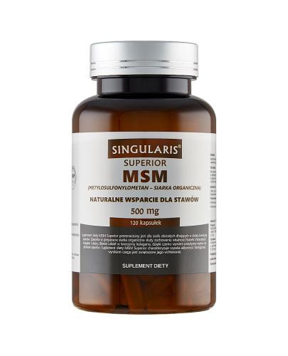  SINGULARIS SUPERIOR MSM - 120 kaps. - Apteka internetowa Melissa  