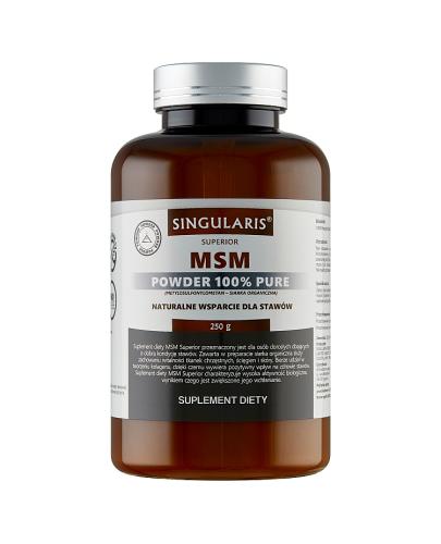  SINGULARIS SUPERIOR MSM Powder 100% Pure - 250 g - Apteka internetowa Melissa  