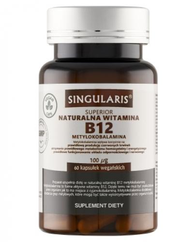  SINGULARIS SUPERIOR Naturalna witamina B12 100 µg, 60 kapsułek - Apteka internetowa Melissa  