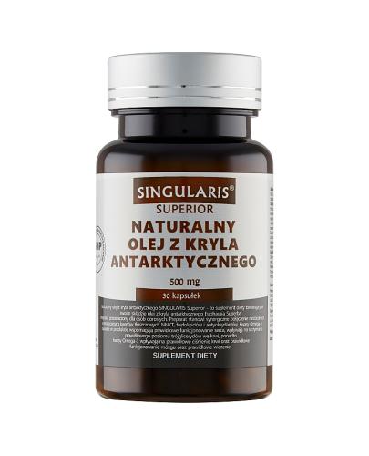  Singularis Superior Naturalny olej z kryla antarktycznego 500 mg - 30 kaps. - cena, opinie, właściwości - Apteka internetowa Melissa  