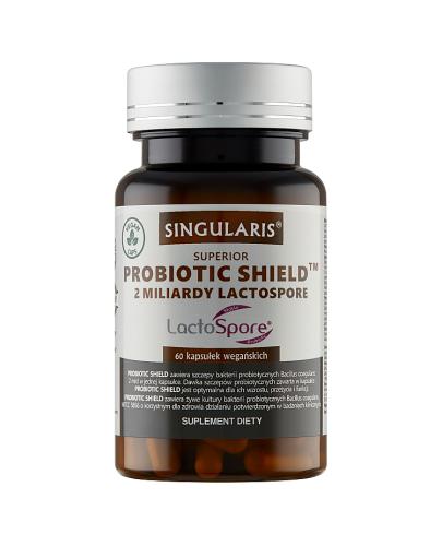 SINGULARIS SUPERIOR PROBIOTIC SHIELD 2 MILIARDY LACTOSPORE - 60 kaps. - Apteka internetowa Melissa